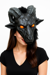 Sinister Baphomet Halloween Mask